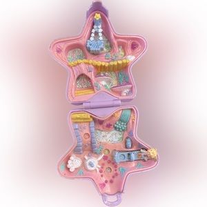 Vintage Blue Bird Polly Pocket 1992: Fairy Fantasy Compact Playset